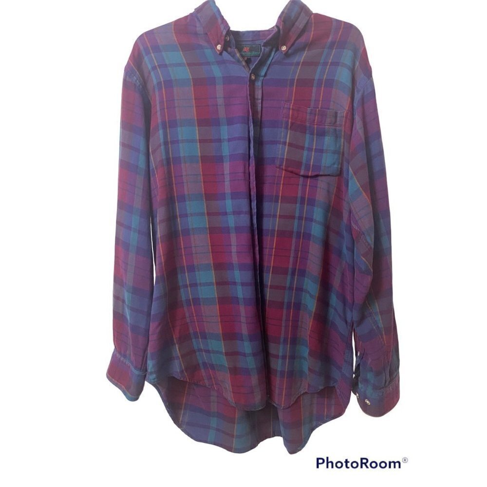 Abercrombie & Fitch Flannel Shaket,  Men's Large